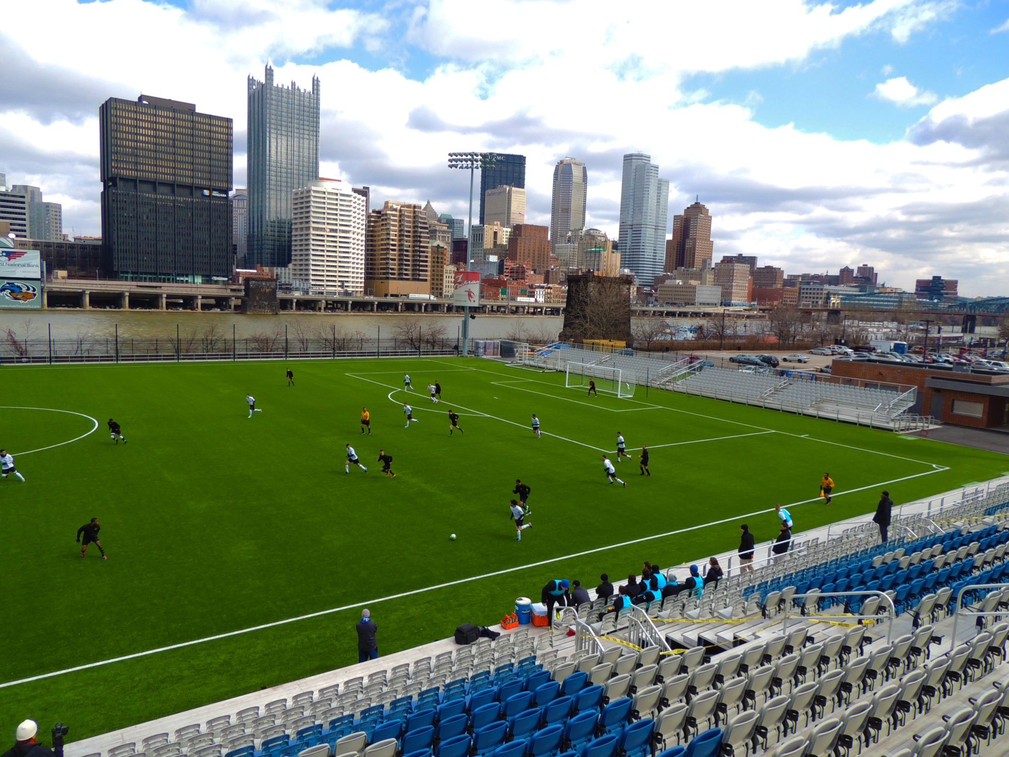 Pittsburgh River Hounds soccer game
