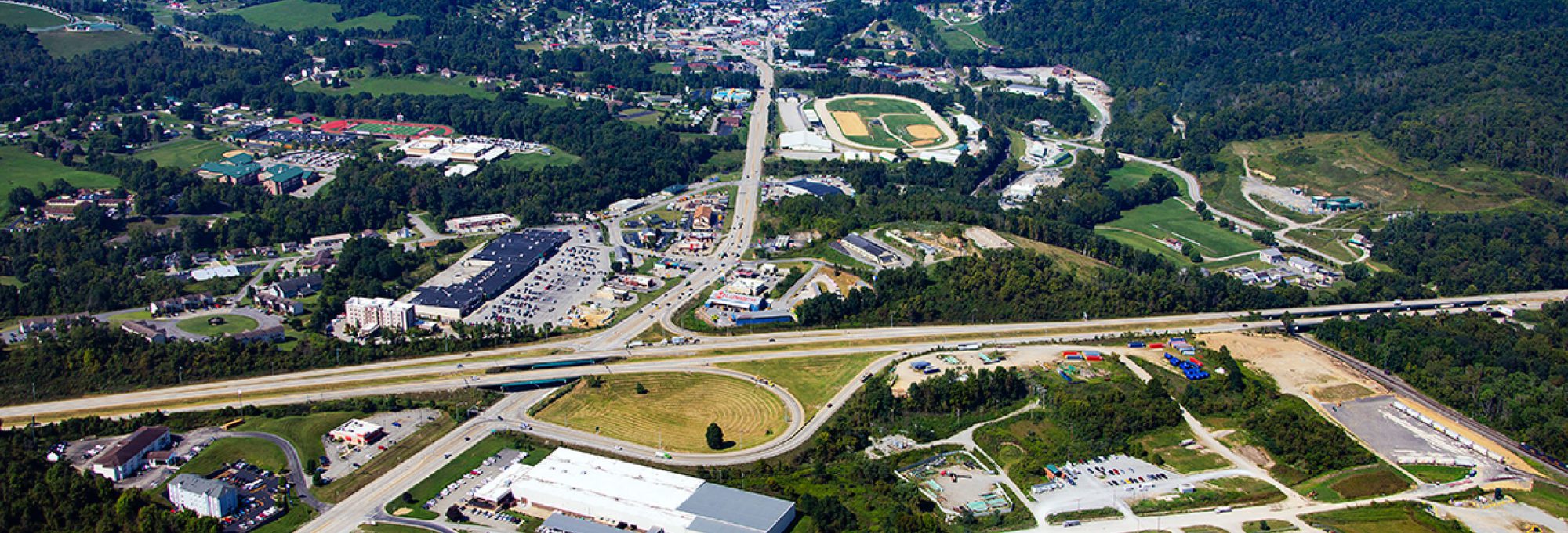 Aerial view of EverGreene Technology Park