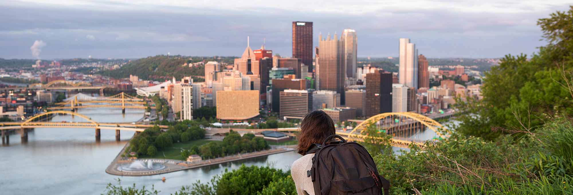 View of downtown Pittsburgh from Mount Washington