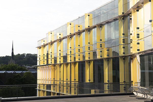 A view of Carnegie Mellon University, home to upcoming Pittsburgh talent