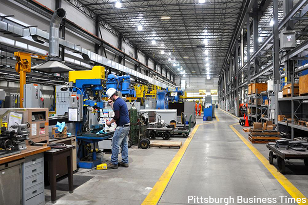 An interior view of the U.S. Steel Research & Technology Center in Pittsburgh, PA