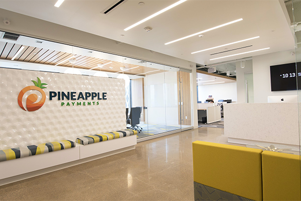 The Pineapple Payments headquarters in Pittsburgh, PA