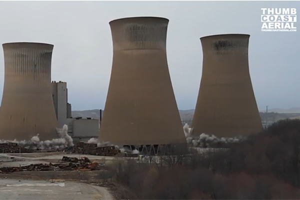 A Big Coal Plant Was Just Imploded to Make Way for an AI Data Center