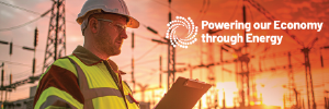 Man working at power plant