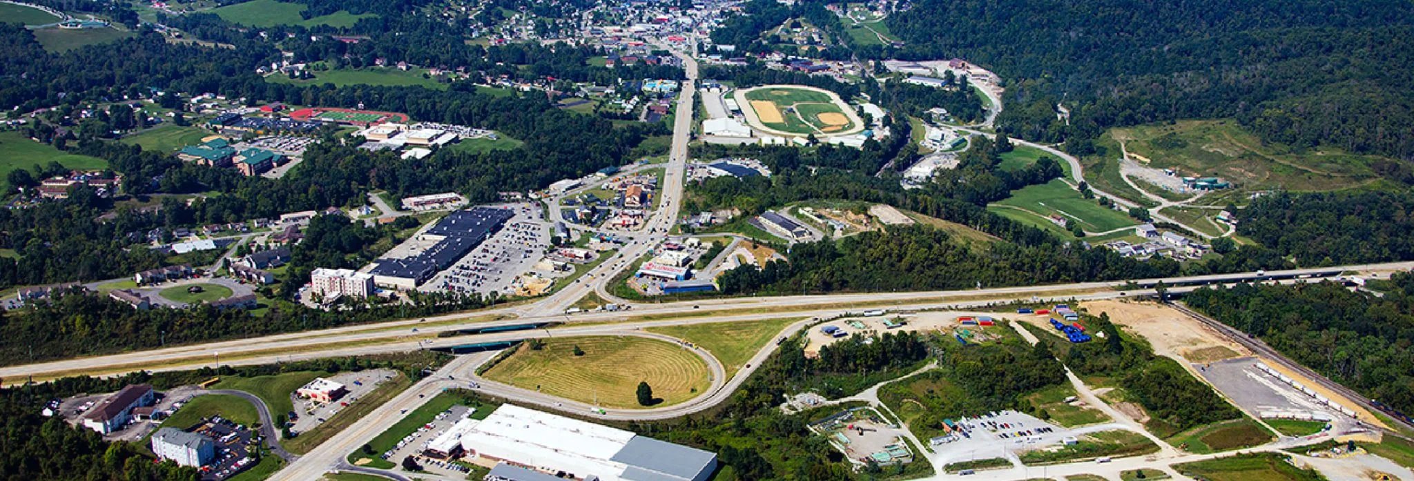 Arial View of Greene County