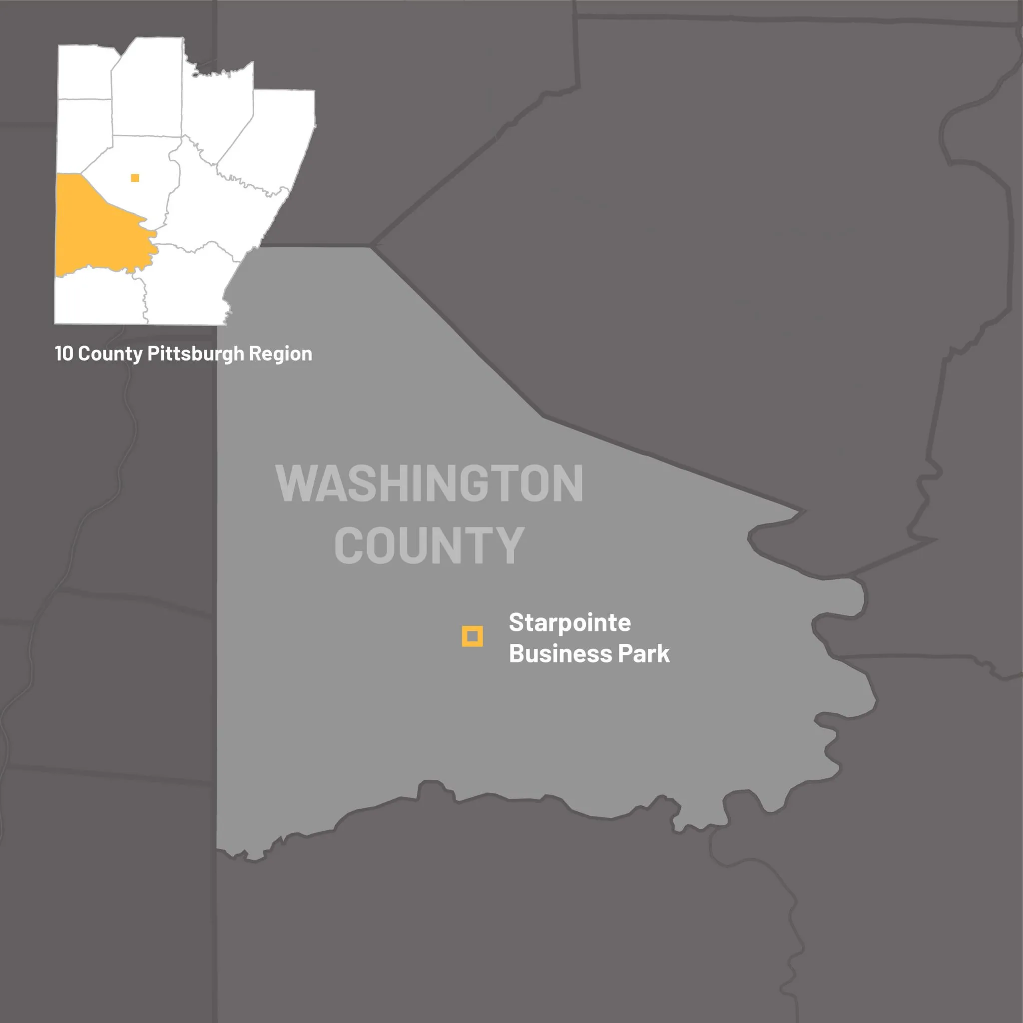 Map of Washington County